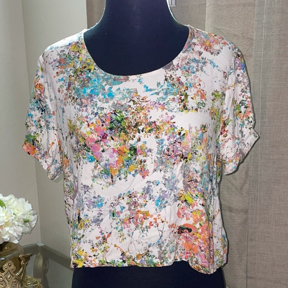 Floral Crop Top